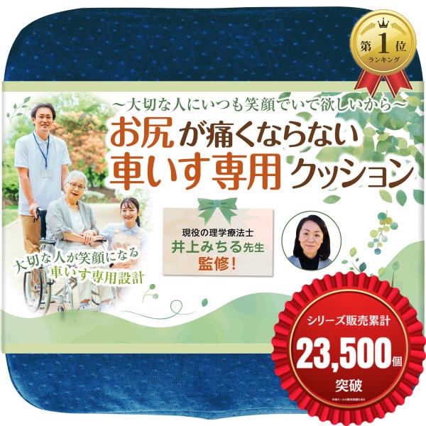 【Yahoo!ランキング1位入賞】車椅子用 クッション 介護 理学療法士監修 低反発 お尻が痛くなら...