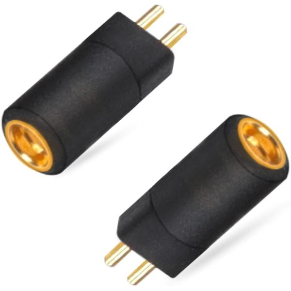 G78MMCX 変換コネクター コネクターキット 2Pinコネクタ オス( ブラック,  0.78m...