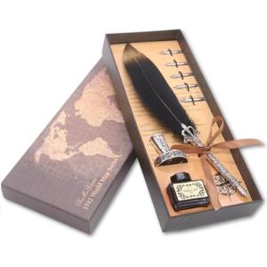 羽ペン 羽根ペン セット つけぺん アンティーク 結婚式 インク別売り