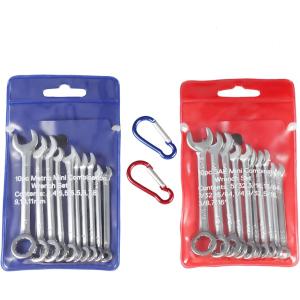 コンビネーションレンチ スパナ 27cm 1本で8mm〜22mm 薄型 自転車