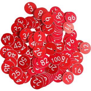 番号札 プラスチック 番号タグ ナンバー札 ロッカー