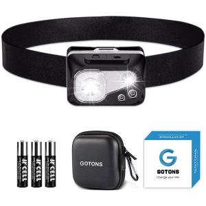 LED ヘッドライト 電池式 単四電池式 軽量 防水 ヘッドランプ 高照度 ズーム機能 アウトドア 自転車ライト 登山 停電 防災