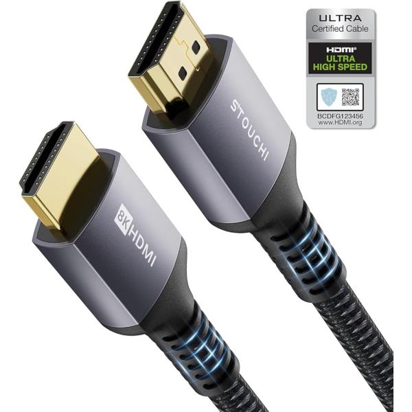 プレミアムHDMI認証 10K 8K Ultra High Speed HDMIR ケーブル 超高速...