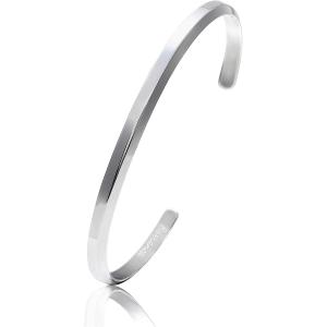 ブレスレット メンズ 金属アレルギー対応 シルバー