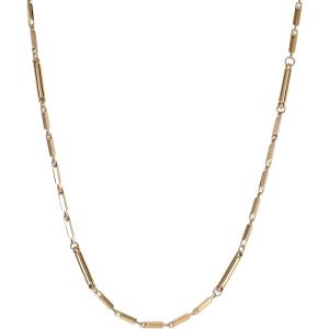 磁気ネックレス イエローゴールド 幅2mm 全長45cm チェーン レディース