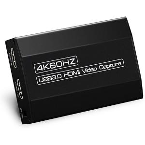 ゲームキャプチャー キャプチャーボード 4K入力 USB3.0