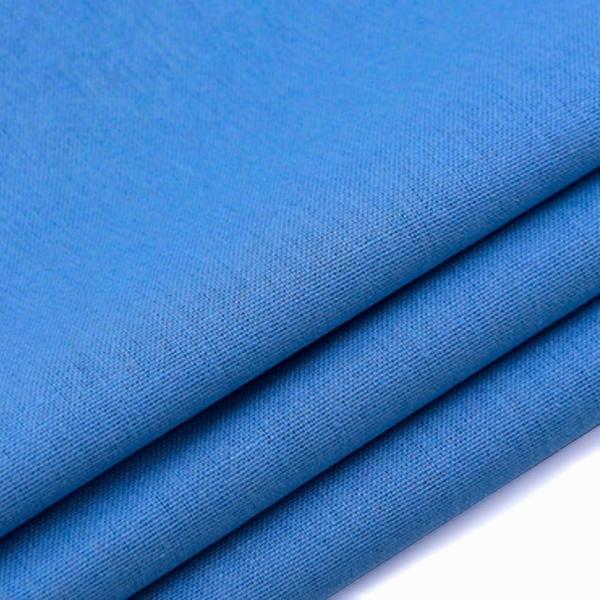 【互換品】 全17色 プレミアム 綿 麻 カラー 生地 手芸用 2m 幅1.4m(ラベンダーブルー)