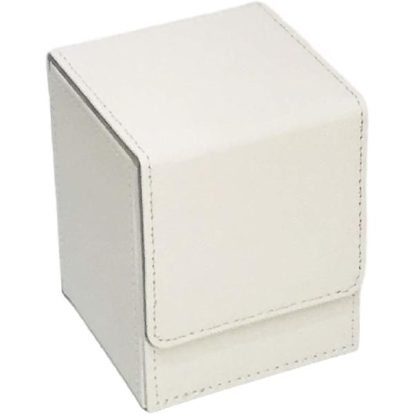 トレカ デッキケース レザー 約80-100枚収納 縦入れ デッキボックス トレーディング カード ...