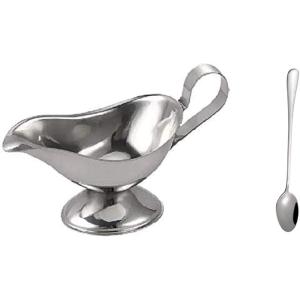 morningplace ステンレス カレー ソース ポット レードル セット お洒落 カトラリー(...