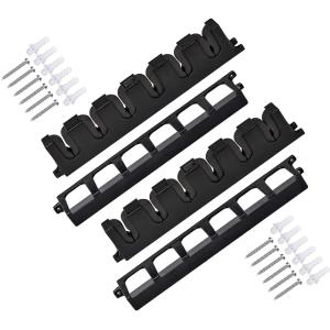 壁掛け式 ロッドスタンド ロッドホルダー 釣り フィッシング 省スペース 釣竿立て 組立式 2点セット