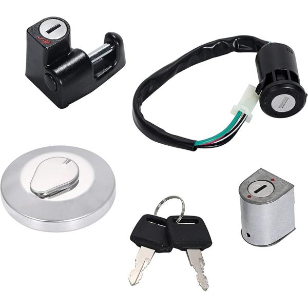 【互換品】ホンダ HONDA ガソリン タンク キャップ キー 5点 セット モンキー ゴリラ スー...