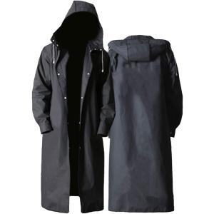 カジュアル レインコート ロング かっぱ ハイキング