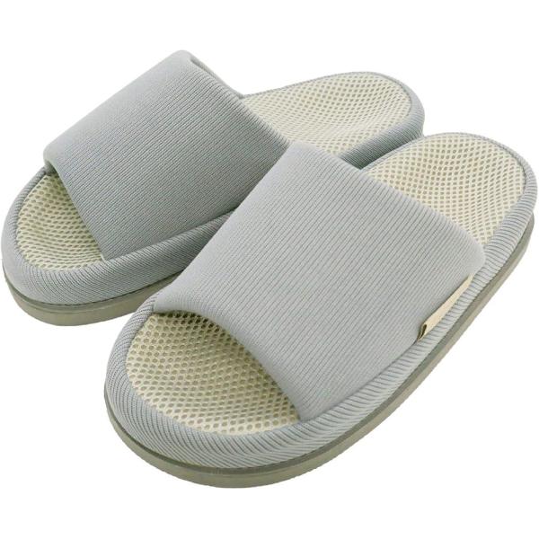 アスペルシオ まえあき 室内 室内用 来客用 らいきゃく用 モノトーン スリッパ サンダル ルームシ...