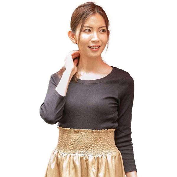 アスペルシオ フライス Tシャツ レディース ロングt ロンt ロングシャツ ティーシャツ (#1 ...