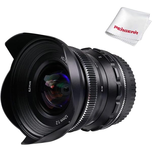 12mm F2 広角マニュアルフォーカス単焦点レンズ APS-C ソニー Eマウントカメラ対応 NE...