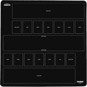 EXCITE HOBBY プレイマット シンプルデザイン カードゲーム ラバー