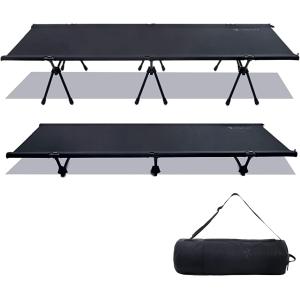 2WAY アジャスタブル コット 軽量3kg 静音設計 折りたたみ式