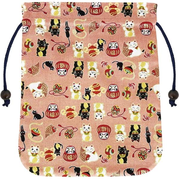 Poitto。 御朱印帳袋 巾着 巾着袋 袋入れ 朱印帳ケース 朱印帳入れ 和小物 和雑貨 日本製 ...