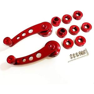 レギュレーターハンドル ウインドウハンドル 軽トラ 汎用 アルミ 窓