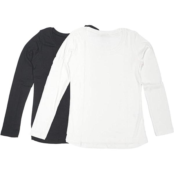 スリーピングシープ やわらか コットン 快適 長袖 Tシャツ 綿 フライス 丸首 クルーネック( j...