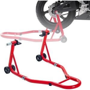 バイクスタンド メンテナンススタンド バイク用 高さ5段階調整 耐荷重