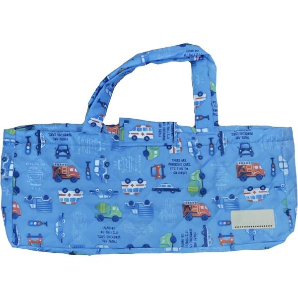 ピアニカケース 鍵盤ハーモニカ 手作り風 袋 バッグ( 働くクルマ)