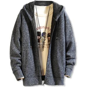 メンズ パーカー アウター グレー 4L