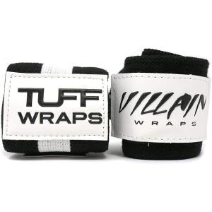 タフラップ tuff Wrapsリストラップ 筋トレ用手首固定サポーター 白黒 16｜horikku