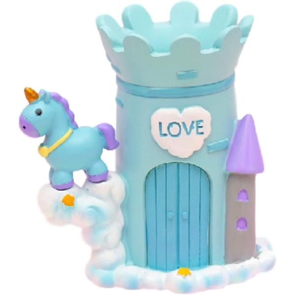 ユニコーン ペンスタンド 立て かわいい 女の子 卓上 収納 ケース インテリア デスク アクセサリ...