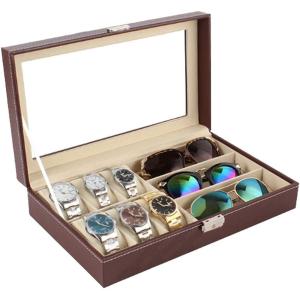 メガネ サングラス 腕時計 収納 ケース 大容量ボックス