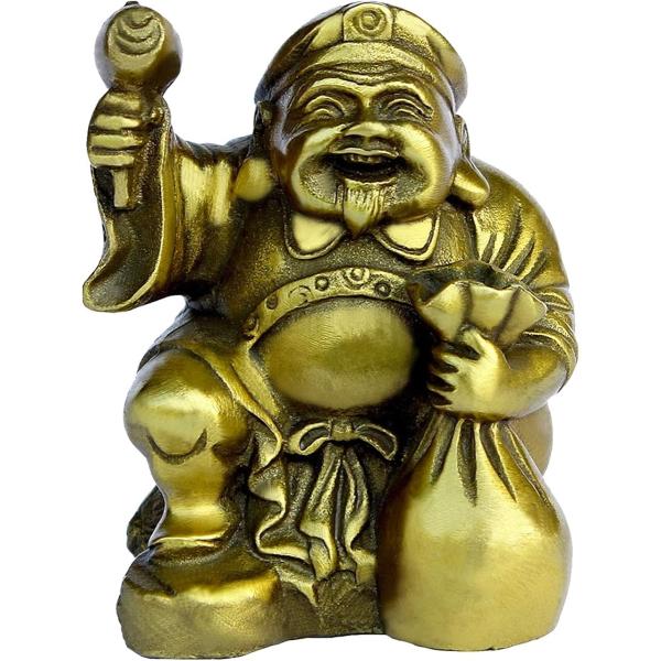 銅製 大黒天 七福神 開運招福 置物 縁起物 コレクション 風水グッズ お守り ギフト RBS013...