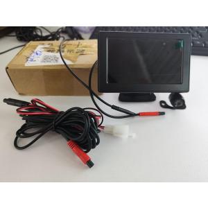4.3インチLCDモニター バックカメラセット ケーブル一本配線