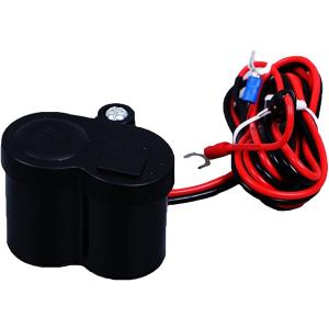 バイク用 スイッチ付き USBポート ＆ シガーライター