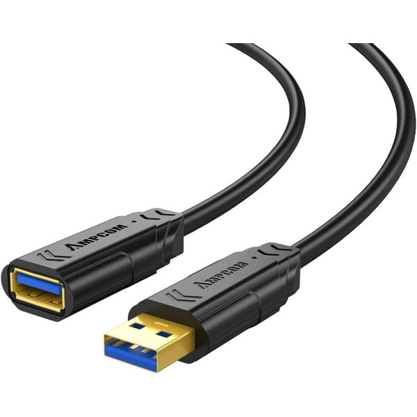 USB延長ケーブル タイプA オスメス usb-a usb3.0 5Gbps高速データ転送 USBケ...