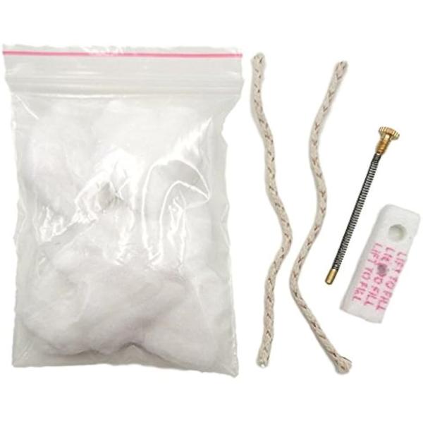 オ イルライター Z IPPO メンテナンス キット 交換 用 コットン フェルト ウィック スプリ...