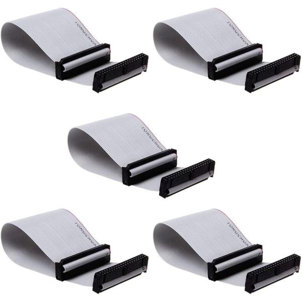 リボンケーブル Raspberry Pi用 GPIOケーブル 40ピン 20cm メスーメス 5個セ...