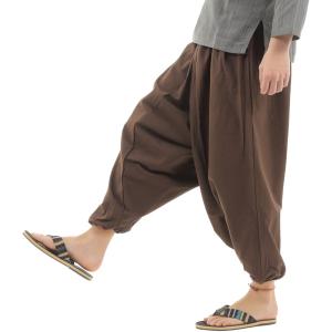 サルエルパンツ 鯉柄 和柄 ワイドパンツ タイパンツ アラジンパンツ