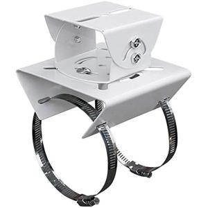 防犯カメラ 取り付け ブラケット 取付金具 ポール ステンレスバンド14cm