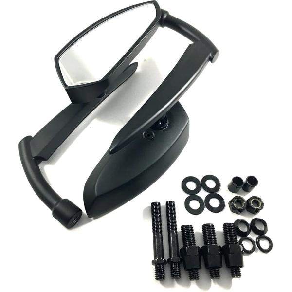 【互換品】ハーレー ブレット ミラー 左右 セット メッキ スポーツスター XL1200X XL88...