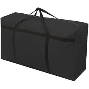 大型ボストンバッグ 大容量 180L ブラック 布団ケース 収納 宅配 収納ケース 布団袋 折りたたみ スタイリスト ナイロン