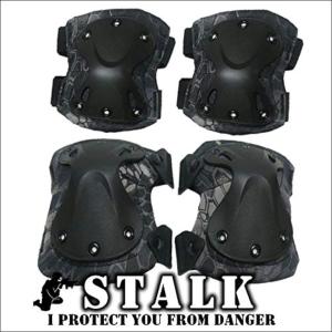 STALK最新カラー１３種類 XTAK型 プロテクター エルボーパット