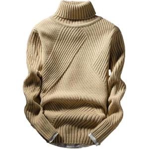 アスペルシオ ハイネック ニット セーター メンズ