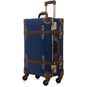 旅行鞄　レトロ　レトロ雑貨　トランク　アンティーク トランクケース キャリーバッグ 革 レトロ おしゃれ かわいい 超