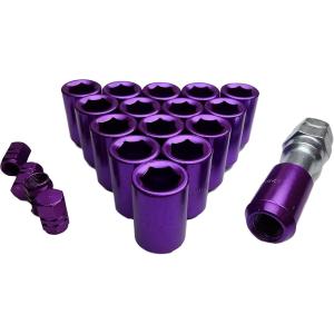 ホイールナットを内六角にドレスアップ エアバルブキャップセット