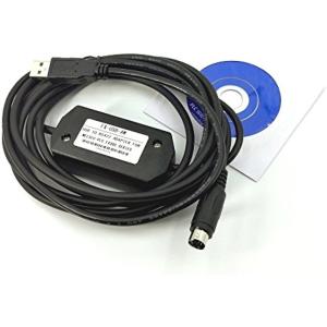 互換 汎用 三菱 FXシリーズ シーケンサー 変換 USB ケーブル