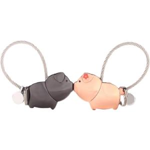 ペア キーホルダー カップル お揃い キーリング...の商品画像