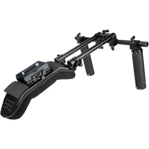 互換品】ロゼットハンドル レザー製 1本 ARRI標準スタイル 360度回転