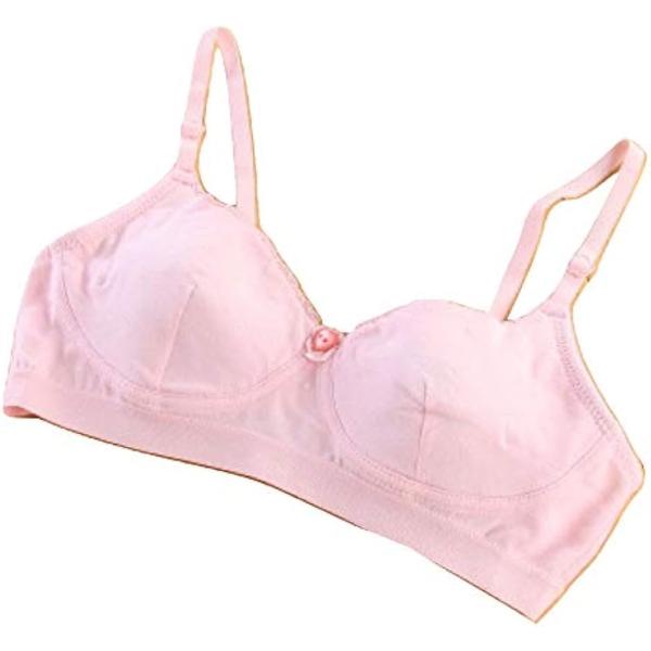 ハートボタン付き ノンワイヤー ブラジャー スポブラ TOKYO GOODS MARKET( ピンク...