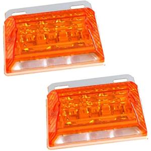 2個 morytrade サイド マーカーランプ LEDマーカー24vトラック用