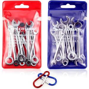 ミニスパナセット メートル製 インチ製 コンビレンチ